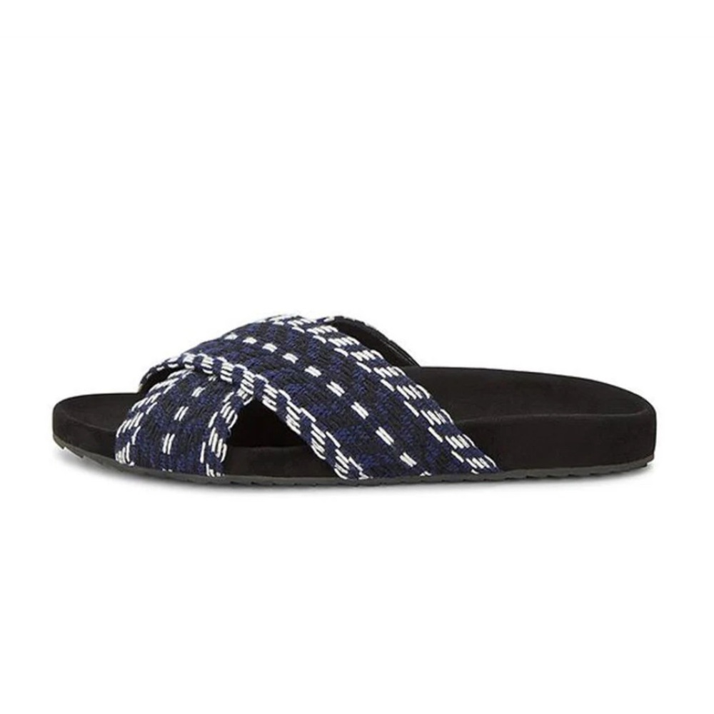 Rebecca Minkoff Theo Tweed Slide Sandal  Size 9.5